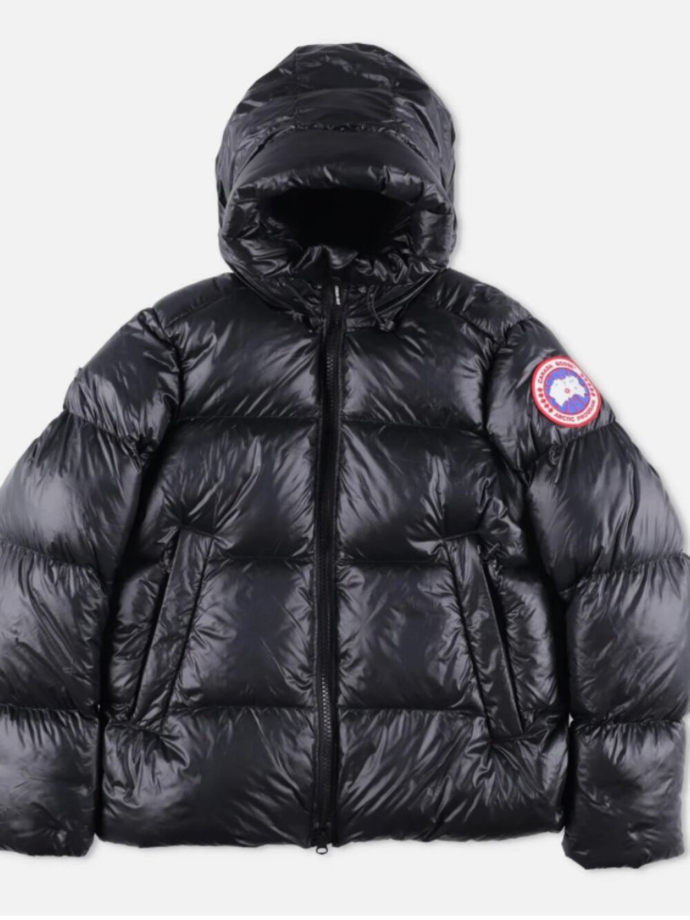 CANADA GOOSE Crofton Puffer Jacket Black Suitable for both men and women